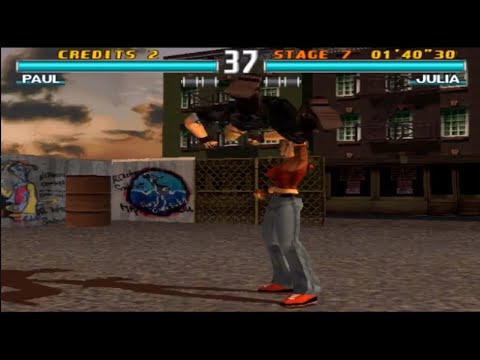 Julia With Heihachi's Moves Gameplay - Tekken 3 (Arcade Version)