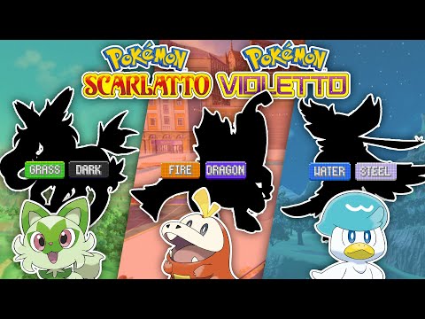 EVOLUZIONI degli STARTER di Pokémon Scarlatto e Violetto - COSA ASPETTARSI
