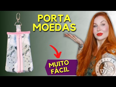 CHAVEIRO PORTA MOEDAS - AVIMOR - FAMÍLIA DIY