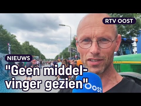Farmers protest again: blockades, BBQs and tractors | RTV Oost