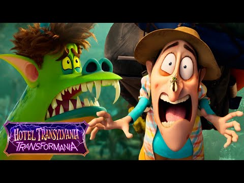 Everything Goes Wrong For Drac and Johnny In The Jungle | Hotel Transylvania: Transformania