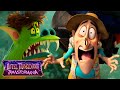Everything Goes Wrong For Drac And Johnny In The Jungle Hotel Transylvania Transformania