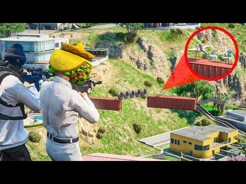 SNIPERS vs CORREDORES!! TENSIÓN MÁXIMA! - GTA 5 ONLINE