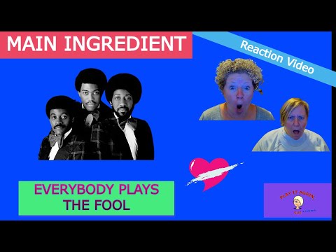 SOULFUL! EVERYBODY PLAYS THE FOOL BY THE MAIN INGREDIENT, 1st TIME HEARING LIVE VERSION ~ Reaction