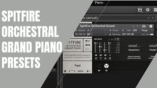 Video thumbnail for Spitfire Orchestral Grand Piano Review: Hear Every Presets In Action 🎹🎶 by Preset Reveal