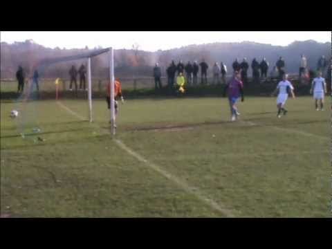 Jedyny gol meczu Racłavia - Odra Opole (17.11.2012)