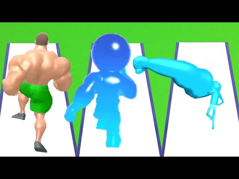 MUSCLE RUSH vs BLOB N GIANT vs THE BIG HIT