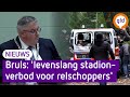 Bruls wil levenslang stadionverbod voor relschoppers: 'Ander trek ik vergunning NEC in'
