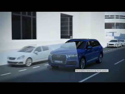 audi q7 driver assistance systems pre sense city