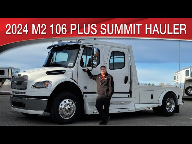 Preview image of 2024 Freightliner M2 106 Plus Model Summit Hauler youtube video