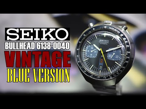SEIKO Vintage - Bullhead 6138-0040 (Blue Version)