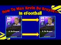 How To Max K. De Bruyne In eFootball || How To Train De Bruyne Max Level In efootball/Pes 2023 ||