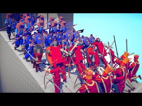 🪓 CAN 100x VIKING ARMY PROTECT CASTLE? / Totally Accurate Battle Simulator ( TABS )
