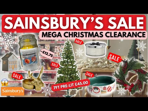 MEGA SVENDITA NATALIZIE DA SAINSBURY'S!! 🎄🤯 ENORMI SCONTI + NUOVI PRODOTTI!