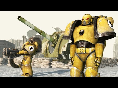 Ultimate Mod WARHAMMER 40,000 - Imperial Fists vs Chaos! - Men of War: Assault Squad 2