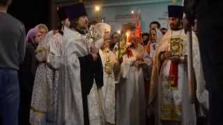 preview picture of video 'Пасхальное богослужение 2014 года в г. Ишим. Easter service in 2014 in Ishim, Russia.'