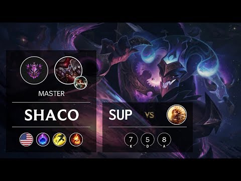 Shaco Support vs Leona - NA Master Patch 10.1