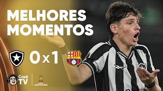 MELHORES MOMENTOS: BOTAFOGO 0 X 1 BARCELONA | CONMEBOL LIBERTADORES 2026 | PRÉ-LIBERTADORES