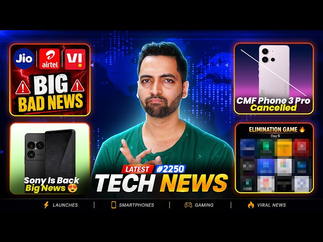 Jio-Airtel-Vi Big Sad News????,Sony Is Back????,Apple Price Hike????,GTA 6 Pre-Order Date,Social Media Ban
