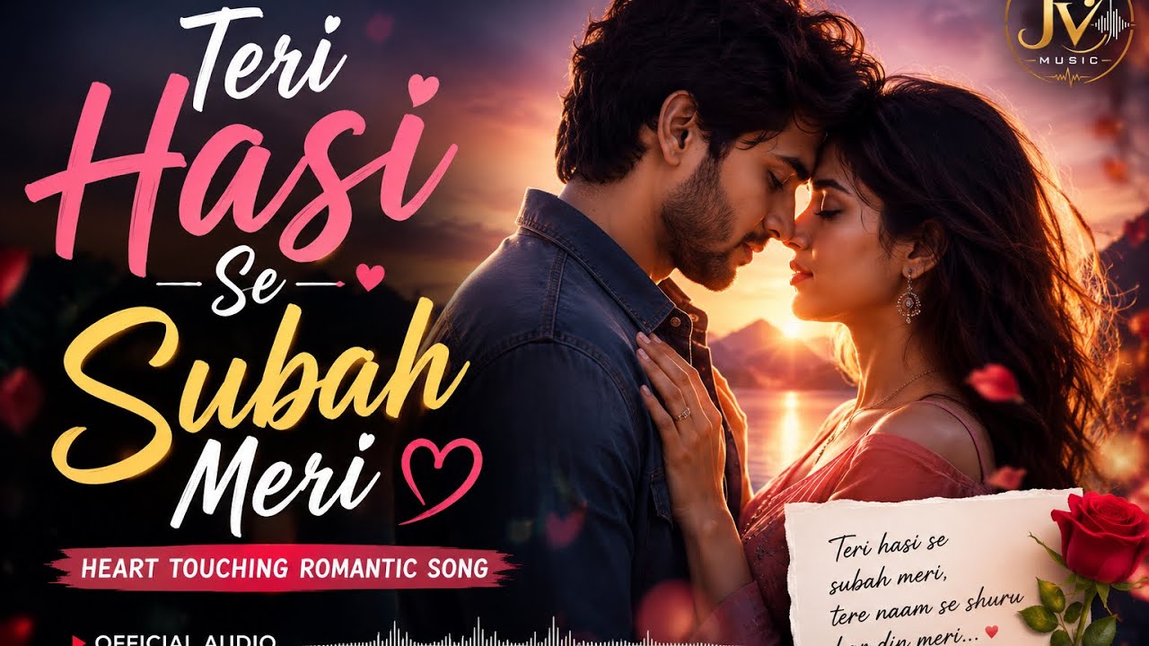 Teri Hasi Se Subah Meri ❤️ | | New Romantic Hindi Song 2026 | J V MUSIC by J V MUSIC live