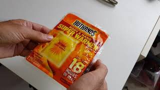 Hot hands body & hand super warmer how to use