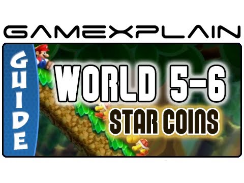 New Super Mario Bros. U - Soda Jungle-6 Seesaw Bridge Star Coins Guide & Walkthrough