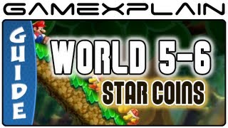 New Super Mario Bros. U - Soda Jungle-6 Seesaw Bridge Star Coins Guide & Walkthrough