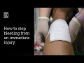 How To Stop Bleeding From An Immediate Injury In Case Of Emergency Mass General Brigham