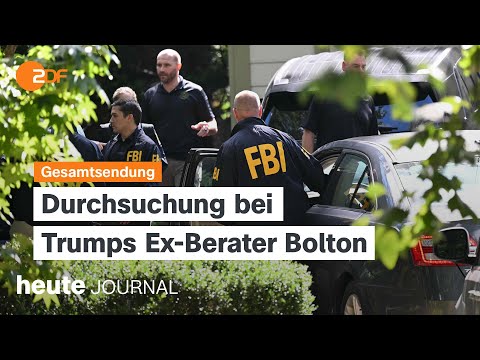 heute journal vom 22.08.2025 Sparbrief Klingbeil, Demokratiefrust der Jugend, Razzia bei Bolton