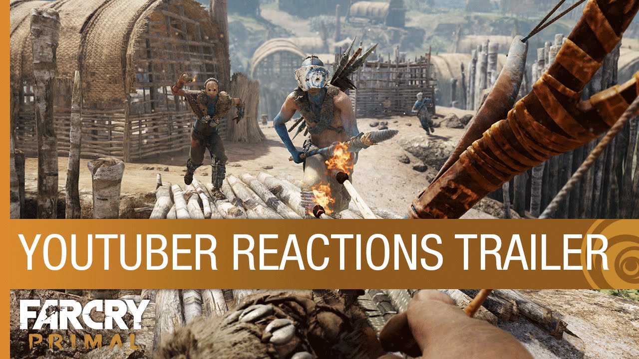 Far Cry Primal Trailer - YouTuber Reactions [NA]