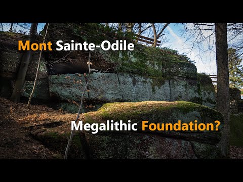 Megalithic Traces on Mont Sainte Odile?