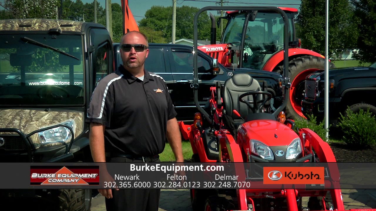 Burke Equipment Kubota 2017 30