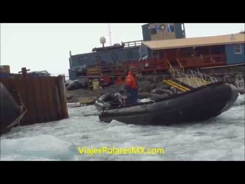 Desembarco en la Estación Palmer (USA)