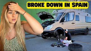 Living in a Campervan Full Time - We Broke Down 