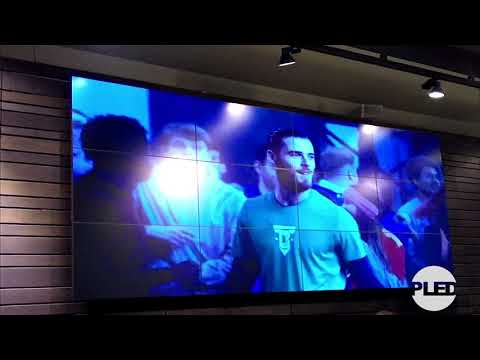 VIDEO WALL HORIZONTAL 4X3 PLED ADIDAS