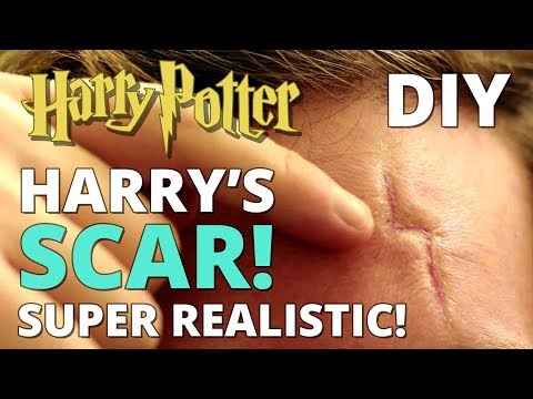 Realistic Harry Potter Scar