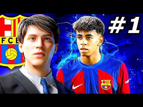 FC 24 Barcelona Career Mode EP1...