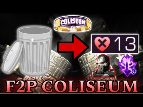 THIS "TRASH" CHAMPION WAS CLUTCH FOR CROSSBONES: F2P Coliseum + Rewards! | Mcoc