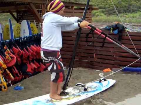 How to fast tack in windsurfing