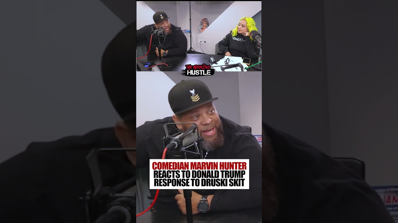 Trump Says Druski Should Get Sued?  #themorninghustle  #podcast