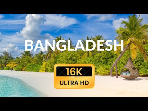 "Flying Over Bangladesh | 4K UHD Scenic Relaxation with Soothing Music" Bangladesh 4k