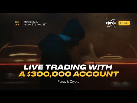 Live Trading with a $300,000 Account | Forex & Crypto