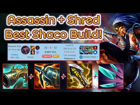 The Collector Rush on Shaco is rly Strong! S11 [League of Legends] Full Gameplay - Infernal Shaco