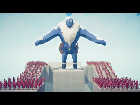 HOW MANY BALLOON ARCHERS TO KILL ICE GIANT - Totally Accurate Battle Simulator TABS