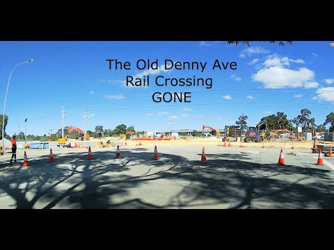 Denny Ave  Rail Crossing Update 8 4 21