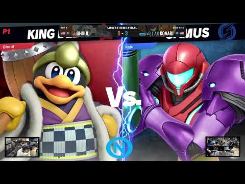 Ghoul (King Dedede) vs Konari (Samus, Dark Samus) -  Losers SF  - Louisiana Smash Awards 2022-2023