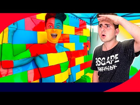 COLORFUL HIDE AND SEEK! HIDE IN YOUR COLOR ONLY! 2 - Challenge