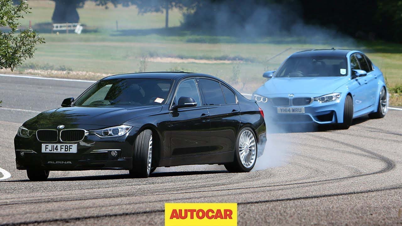 Petrol BMW M3 vs diesel Alpina D3 - fast saloon showdown