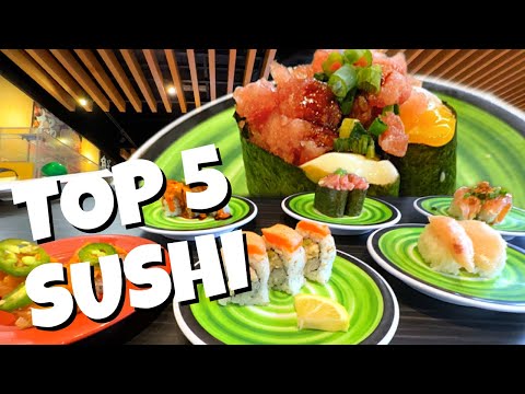 5 itens imperdíveis para experimentar sushi no restaurante Kura Revolving Sushi Bar Conveyor Belt