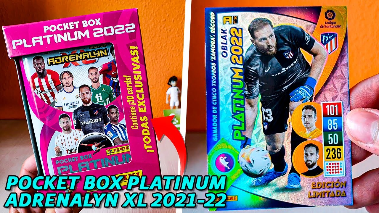 POCKET BOX PLATINUM 2022 !! *CARTAS EXCLUSIVAS* ADRENALYN XL 2021-22
